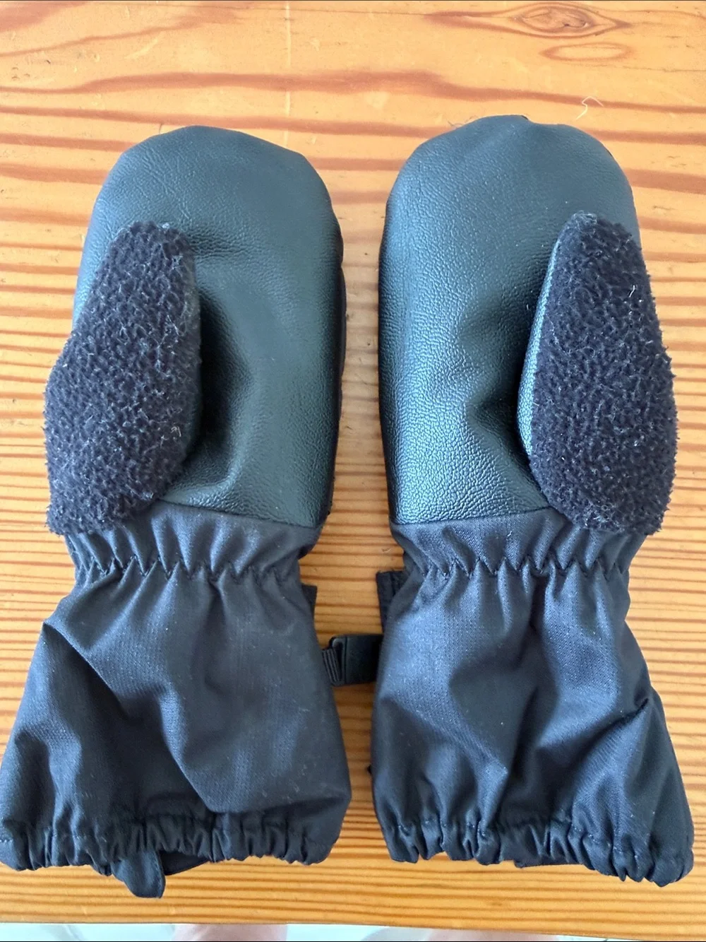 The North Face Black Insulated Winter Mittens